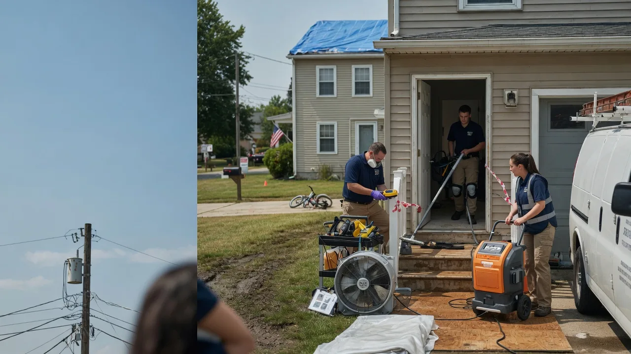Water Damage Repair in Trinway, OH near me